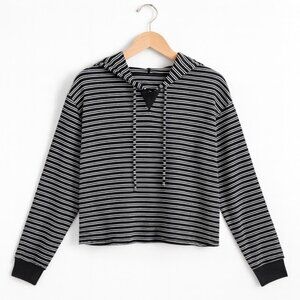 HOLLISTER Must Have Collection Striped Hoodie - Size XS